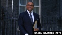 U.K. Foreign Secretary James Cleverly (file photo)