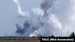 Детонація на складі боєприпасів, фото ілюстративне