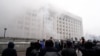 GRAB Video Shows Kazakh Protesters Storming Almaty City Hall