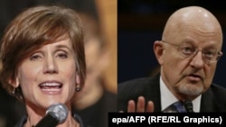 Former U.S. Acting Attorney General Sally Yates (left) and James Clapper, the director of national intelligence for former U.S. President Barack Obama. (composite file photo) 