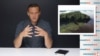 A screen grab from a video published by Russian anticorrupution campaigner Aleksei Navalny alleging that President Vladimir Putin has availed himself of a secret dacha on a tiny secluded island