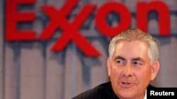 Rex Tillerson when he was CEO of Exxon Mobil 