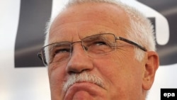 Czech President Vaclav Klaus