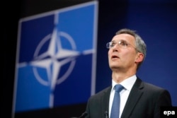 NATO Secretary-General Jens Stoltenberg: "As we have repeatedly made clear, we stand in solidarity with Turkey and support the territorial integrity of our NATO ally."