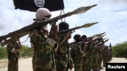 Al-Shabaab militants (file photo)