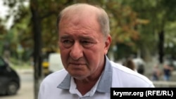 Ilmi Umerov is deputy chairman of the Crimean Tatars' self-governing body, the Mejlis, which is now banned by Moscow. (file photo)