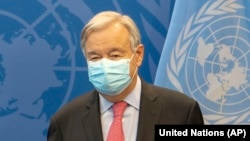 UN Secretary-General Antonio Guterres (file photo)