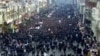 Iraq - Baghdad - Thousands of people attended a funeral procession in Baghdad on January 4 for the victims of a U.S. air strike, including top Iranian commander Qasem Soleimani and Iraqi paramilitary chief Abu Mahdi al-Muhandis. AFP screen grab