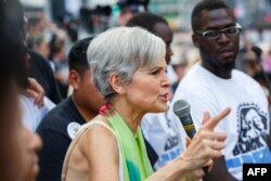 U.S. Green Party presidential candidate Jill Stein