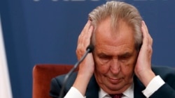 Czech President Milos Zeman