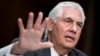 U.S. Secretary of State Rex Tillerson speaks during a hearing of the Senate Foreign Relations Committee in Washington on June 13. 