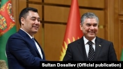 Kyrgyz President Sadyr Japarov and his Turkmen counterpart, Gurbanguly Berdymukhammedov, met in Ashgabat.