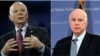 Senators Ben Cardin (left) and John McCain have been pushing efforts to impose new economic sanctions on Moscow. (composite file photo)