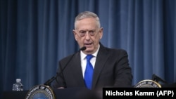 U.S. Defense Secretary Jim Mattis (file photo)